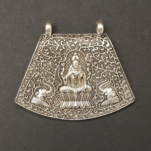 German Silver Lakshmi  Pendant