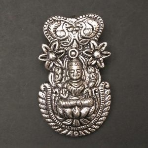 German Silver Lakshmi Pendant