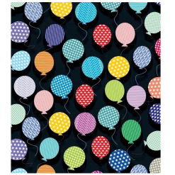 Mixed Colour Balloons Pattern Paper