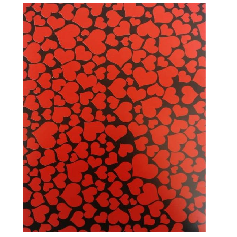 Red Heart Pattern Paper – Connect4Sale