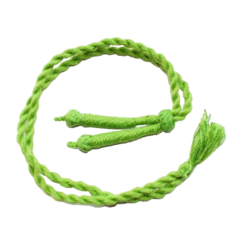 Light Green Twisted Cotton Thread Neck Rope