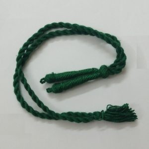 Dark GreenTwisted Cotton Thread Neck Rope