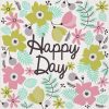 Happy Day Decoupage Napkin