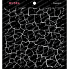 Mudra Stencil - Crackle Fx