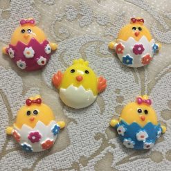 Easter Chicks Resin Embellishment