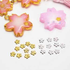 Gold Cherry Blossom Embellishments