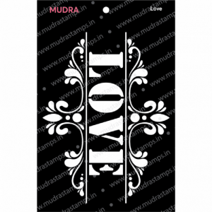 Mudra Stencil - Love