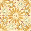 Orange Tile Decoupage Napkin Decoupage Napkin