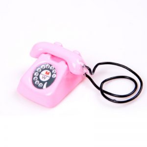 Miniature Pink Telephone
