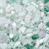 Glitter Stones In Green Decoupage Napkin