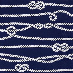 Ropes With Knots Decoupage Napkin