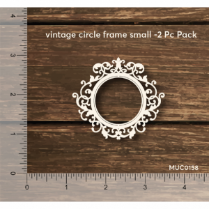 Vintage Circle Frame Small Mudra Chipzeb