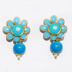 Blue Pachi Earrings