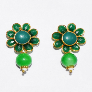 Green Pachi Earrings