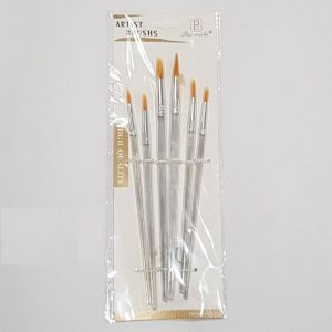 Six Set Round Paint Brush