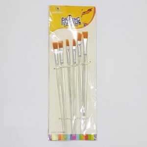 Six Set Flat Paint Brush