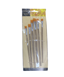 Six Set Flat Paint Brush