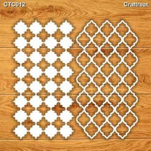 Craftreat Chiplets - Moroccan Trellis