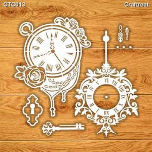 Craftreat Chiplets - Clock and Pocket watch