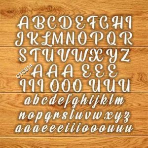 Craftreat Chiplets - Alphabets