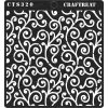 CrafTreat Stencil - Swirly Swirls