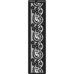 CrafTreat Stencil – Lace Border2