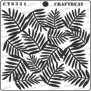 CrafTreat Stencil - Areca Palm Leaves