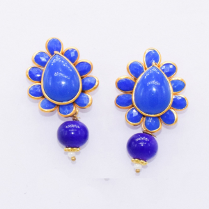Blue Pachi Earrings