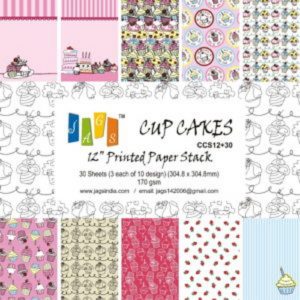 Cup Cakes 6x6 Pattern Paper Pack