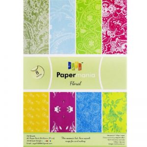 Floral A5 Pattern Paper Pack