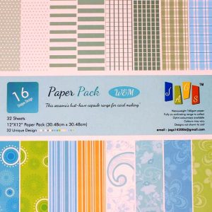 W&M 12X12 Pattern Paper Pack