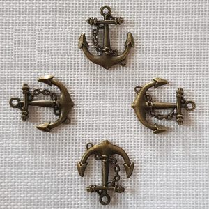 Antique Bronze Anchor Charm