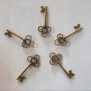 Antique Bronze Key Type Charm