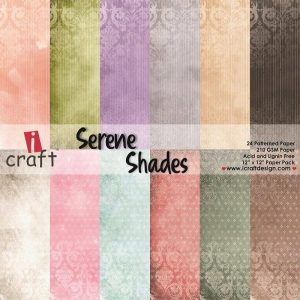 Serene Shades - Icraft 12 x 12 Paper Pack