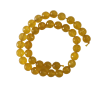 Semi Precious Yellow Zed Agate Beads