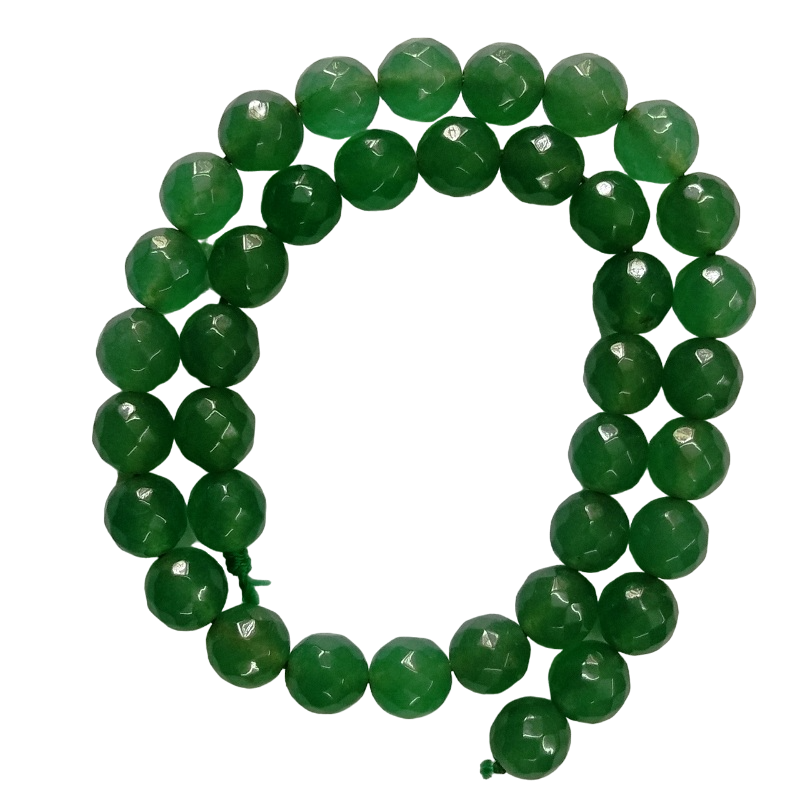 Semi Precious Green Zed Agate Beads