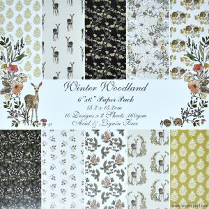 Winter Woodland 2 6x6 Pattern Paper Pack