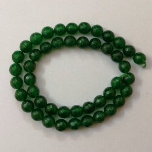 Semi Precious Green  Zed Agate Beads