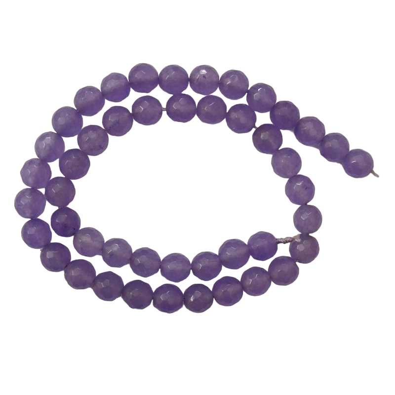 Semi Precious Lavender  Zed Agate Beads
