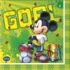 Mickey Football Decoupage Napkin