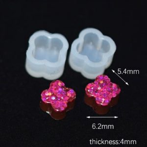 Clover Silicone Earrings Mould