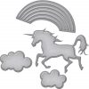 Spellbinders Unicorn Fantasy Die D-Lites