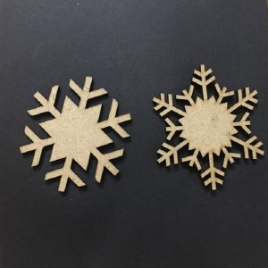 MDF Embellishments - Snowflakes Cut Outs
