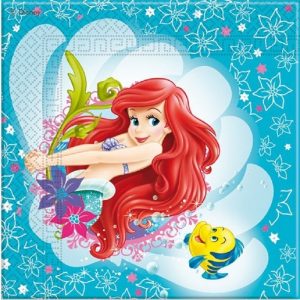 Ariel The Mermaid Decoupage Napkin