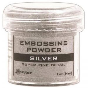 Ranger Embossing Powder - Silver 1 Oz
