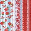 Red Rose Decoupage Napkin