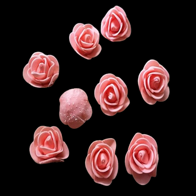 Peach Foam Rose Flowers