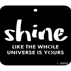 iCraft 4 x 4 Mini Stencil - Shine Like The