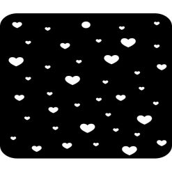 iCraft 4 x 4 Mini Stencil - Heart
