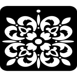 iCraft 4 x 4 Mini Stencil - Rangoli